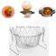 2016 New Arrival Hot Sale Foldable Steam Rinse Strain Fry Chef Basket Strainer Net Kitchen Cooking Too