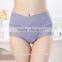 yellow high bamboo fiber period briefs panties/zdm breathable 10 color period panties underwear