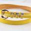 Women Decorate Belt Three-ring Paint Waist Belt Buckle