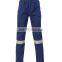 Top quality 100% Cotton 6 pocket Mens cargo pants with reflective tapes