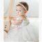 baby infant white lace hairband headbands fashion girls newborn Baby Girl Kids Headwear Head Band White