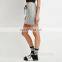 2016 Baiyimo custom women cotton casual drawstring tie sport mini skirt for baby girls