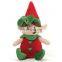 Christmas decoration 2018 New Cheap Custom Cute Stuffed Soft Plush Couple Elf Doll Toy