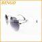 Top selling cheap metal gradiant colorful sunglasses
