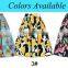 Grace Karin Women's Vintage Retro A-Line Pleated Cotton Print Skirt 5 Patterns CL010401-2