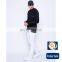 rugby printed polyester sweat gym running men white cotton long sleeve compression shirt