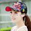 Custom and cotton baseball cap for women