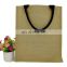Jute Hessian Eco Reusable Shopping Bag with Zipper Wholesale