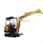 1.8 Ton Full Hydraulic Small Crawler Type  Excavator Mini Digger Machine Price For Sale