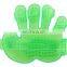 Transparent Pet Fur Remover Gloves Pets Hair Massage Brush Cat Soft Gloves Dog Hair Cleaning Gloves