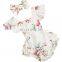 Posh Girl Flower Ruffle Bubble Summer Romper Baby Clothes Bodysuit