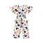 Girl Bell Sleeve Jumper Bodycon Jumpsuit Baby Romper Floral