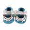 Baby Genuine Leather shoes with bow Toddler Girl Soft Sole moccasins