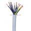 Control Cable H05VVC4V5-K multiple cores flexible copper PVC-Control Cable screened oil resistant 300 / 500 V White/Gray jacket