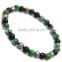 HTB079 Guangzhou natural stone stretch metal jade bead bracelet string