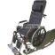 Commode wheelchair with headrest