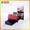 8-Tier Black Countertop Acrylic Purse Rack