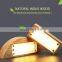 Cabinet lamp led usb rechargeable battery touch control wooden portable wall night light