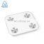 Factory Made Portable 180Kg 396Lb Body Fat Balance Digital Bathroom Scale With Blue Tooth