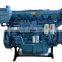 Weichai 6 cylinders 4 stroke WHM6160C450-1 boat motor 330KW marine motor