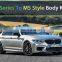 Wholesale Car Parts Auto F90 M5 Bodykit Full Body Kit Set Modified Upgrad M Style Facelift For BMW 5 Series G30 Bumper