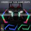 IP67 Waterproof Polaris RZR Dream Chasing Color Amber Turn Signl LED Fang Accent Running Lights For 2019+ Turbo, Turbo S And Xp