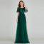Large size evening dress Square collar sequined Princess dress Birthday quinceanera PROM evening dress