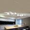 Modern minimalist creative S-shaped wave Muti-heads pendant light for decorate