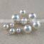 round white sewing bead metal hook pearl button
