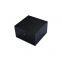 Custom black high gloss piano lacquer wooden jewelry watch packaging solid wood gift box