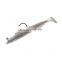 15cm 30g pvc  fishing High quality fish shaped soft bait  lures spoons Plastic soft bait  eyes lure