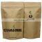 Stand Up Pouch Kraft Paper Foil coffee Bag With Window