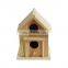 garden custom promotion gift finished classical wooden carved bird house