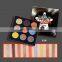 Private Logo Vinyl Record 9 Colors Eyeshadow Palette Paper Packaging Square High Pigmented Eye Shadow Palette