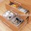 White Plastic Organizer Storage Box Wardrobe Drawer Storage Box Toy Storage Box for Living Room