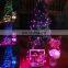 Christmas House Lighting Event Decoration Led Outdoor String Lights Rubber Cable mobile phone control