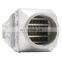 Car intercooler barrel type air water cooler, universal water cooled intercooler