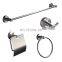 304 Stainless steel wall mount bathroom accessories single robe coat clothing towel wall hooks