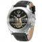 FORSINING 005 Top Sale Luxury Leather Automatic Mechanical Tourbillon Band Wrist Watch