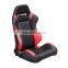 Orange Car Seat Adjustable PVC Leather with Slider Universal Automobile  Car Use Racing Seat