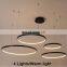 Luxury Gold Pendant Light Stainless Steel Chandelier For Hotel Villa