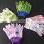 Beautiful Flower Printing Women Kids Style Gardening Gloves, Working Gloves