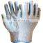 7 Gauge Yellow Aramid Fibre Knitted Cut Resistant Gloves Smaller MOQ