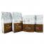 custom printed aluminum foil plastic heat sealing zipper stand up coffee packaging bag with valve
