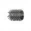 Long SS Handle Round TPR Toilet Brush Holder Removable Cleaning Brush Head 360 Rotation Toiletbrush for Bathroom