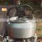Best Seller Custom Handle Silver Aluminum Tea Sports Portable Outdoor Camping Kettle