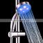 3 Led Strong Pressure Negative Ion Filtering Shower Head Temperature Control Water Saving Hand Shower Head