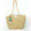 Square Water Hyacinth Handbag New Arrival Beach bag Handmade Hard Straw Bag Wholesale