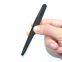 Antistatic plastic tweezers black pointed flat head elbow round head wide mouth special tool maintenance Niezi 93301