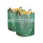 Durable outdoor lawn and leaf PP waterproof clean trash bags 39 gallon with handles